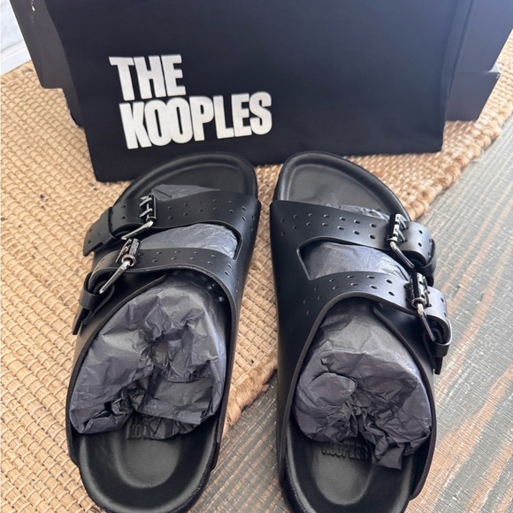 The Kooples Black Sandals - Picture 2 of 4